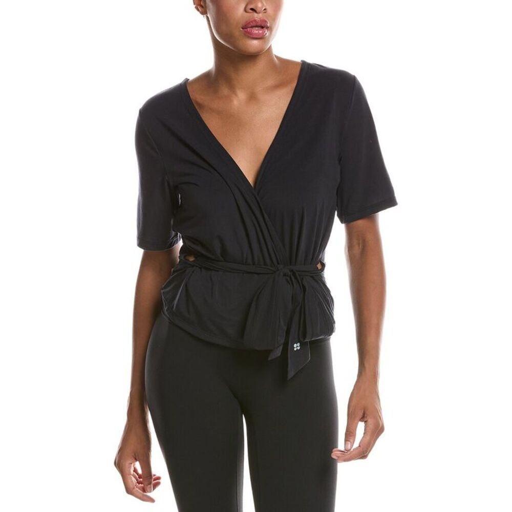 Sweaty Betty Womens  Soft Flow Studio Wear Your Way T-Shirt, Black